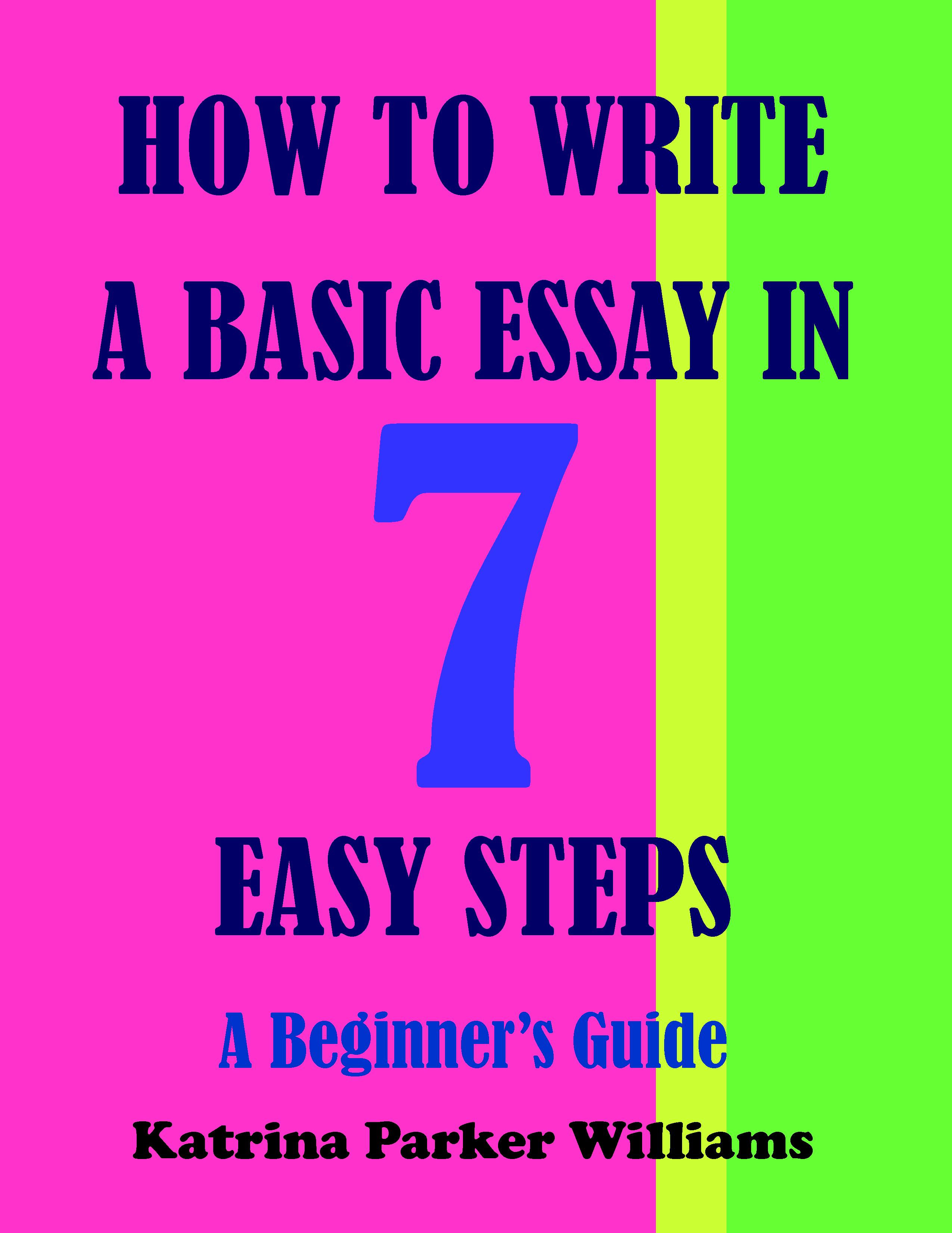 easy steps on how to write an essay